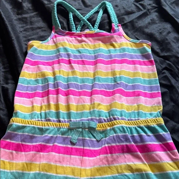 Tommy Bahama Multicolor Striped Kids Romper - Picture 2 of 3